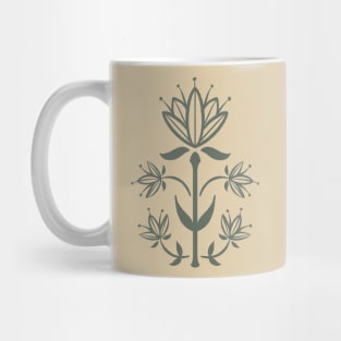 Victorian Flower Mug